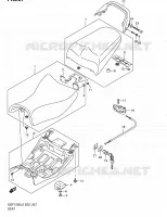 SEAT for Suzuki BANDIT 1250 2010
