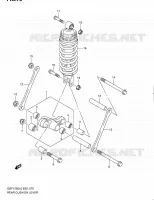 SHOCK ABSORBER LINKAGE for Suzuki BANDIT 1250 2010