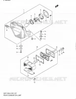 TAIL LIGHT ASSY for Suzuki BANDIT 1250 2010