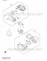 TJRN SIGNAL LAMP (E24) for Suzuki BANDIT 1250 2010