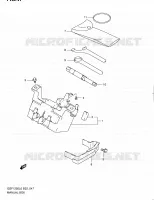 TOOL BOX for Suzuki BANDIT 1250 2010
