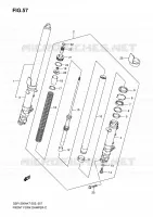 FRONT FORK for Suzuki BANDIT 1250 2007