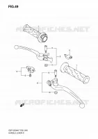HANDGRIPS   LEVERS  for Suzuki BANDIT 1250 2007