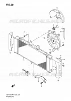 RADIATOR for Suzuki BANDIT 1250 2007