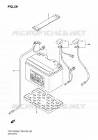 BATTERY for Suzuki BANDIT 1250 2007