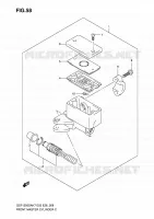 FR. MASTER CYLINDER for Suzuki BANDIT 1250 2007