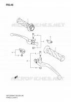 HANDGRIPS   LEVERS  for Suzuki BANDIT 1250 2007