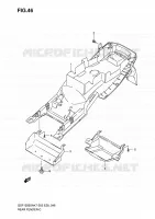 REAR FEDNER for Suzuki BANDIT 1250 2007