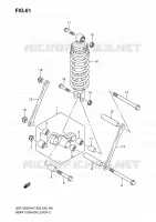 SHOCK ABSORBER LINKAGE for Suzuki BANDIT 1250 2007