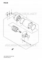 STARTER MOTOR for Suzuki BANDIT 1250 2007