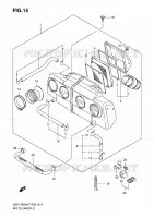 AIR FILTER for Suzuki BANDIT 1250 2009