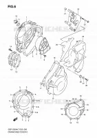 CRACKCASE COVER (MODEL K7/K8/K9) for Suzuki BANDIT 1250 2009