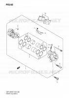 FRONT CALIPER for Suzuki BANDIT 1250 2009