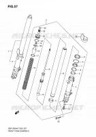 FRONT FORK for Suzuki BANDIT 1250 2009