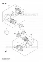 TJRN SIGNAL LAMP for Suzuki BANDIT 1250 2009