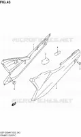 FAIRING for Suzuki BANDIT 1250 2007