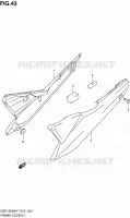 FAIRING for Suzuki BANDIT 1250 2007