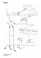 HANDELBAR (MODEL K7/K8/K9) for Suzuki BANDIT 1250 2007