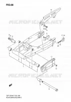 SWINGARM for Suzuki BANDIT 1250 2007
