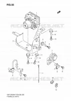 ABS SYSTEM (GSF1250SAK7/SAK8/SAK9) for Suzuki BANDIT 1250 2007