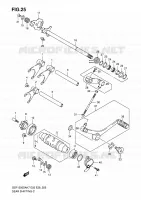 GEAR SHIFTING ASSY for Suzuki BANDIT 1250 2007