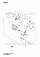 STARTER MOTOR for Suzuki BANDIT 1250 2007