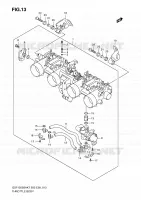 THROTTLE BODY for Suzuki BANDIT 1250 2007