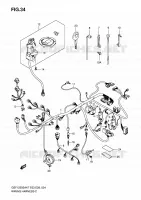 WIRING HARNESS (GSF1250SAK7/SAK8/SAK9) for Suzuki BANDIT 1250 2007