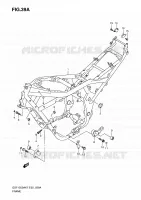 FRAME (MODEL K9) for Suzuki BANDIT 1250 2009