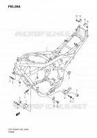 FRAME (MODEL K9) for Suzuki BANDIT 1250 2009