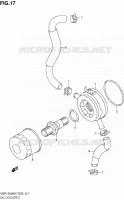 OIL COOLER for Suzuki BANDIT 1250 2009