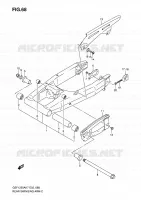 SWINGARM for Suzuki BANDIT 1250 2009