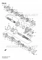 TRANSMISSION for Suzuki BANDIT 1250 2009