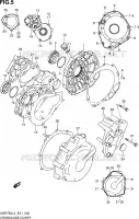 CRACKCASE COVER for Suzuki GSR 750 2013