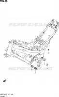 FRAME for Suzuki GSR 750 2013