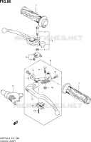 HANDGRIPS   LEVERS  for Suzuki GSR 750 2013