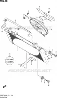 RADIATOR (GSR750L3 E21) for Suzuki GSR 750 2013
