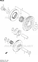 STARTER MOTOR CLUTCH for Suzuki GSR 750 2013