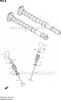 CAMSHAFT   VALVES for Suzuki GSR 750 2014