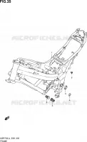 FRAME for Suzuki GSR 750 2014