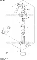 FUEL PUMP for Suzuki GSR 750 2014
