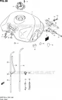 FUEL TANK for Suzuki GSR 750 2014