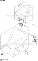 SEAT for Suzuki GSR 750 2014
