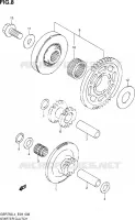 STARTER MOTOR CLUTCH for Suzuki GSR 750 2014