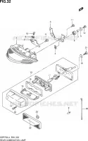 TAIL LIGHT ASSY for Suzuki GSR 750 2014