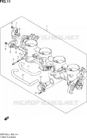 THROTTLE BODY for Suzuki GSR 750 2014