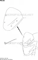 WINDSCREEN (OPTIONAL) for Suzuki GSR 750 2014