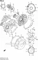 CRACKCASE COVER for Suzuki GSR 750 2012