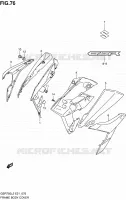 FAIRING for Suzuki GSR 750 2012