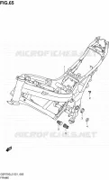 FRAME for Suzuki GSR 750 2012